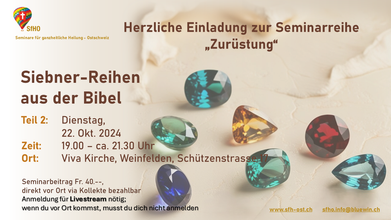 Schritte zur Heiligung 7